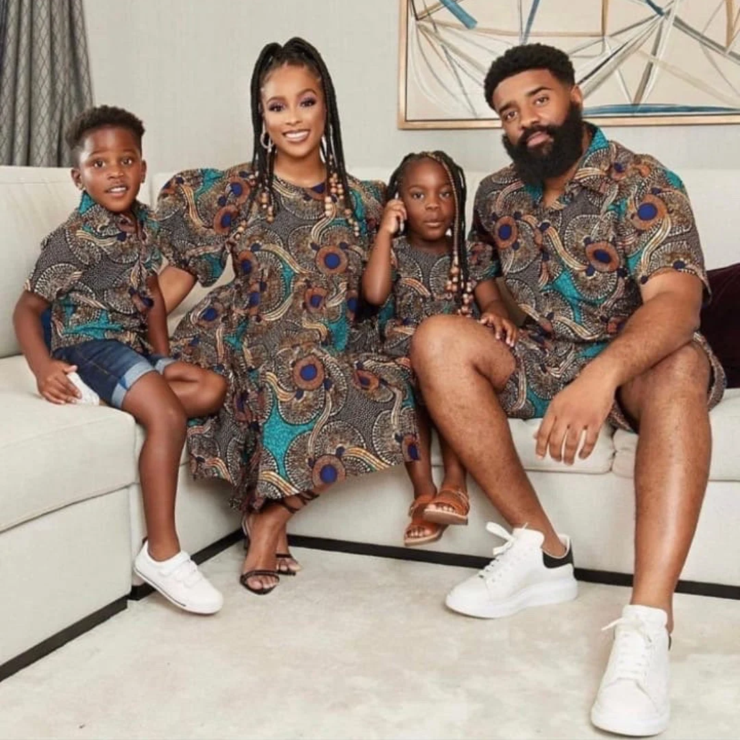 Family Matching African Clothings