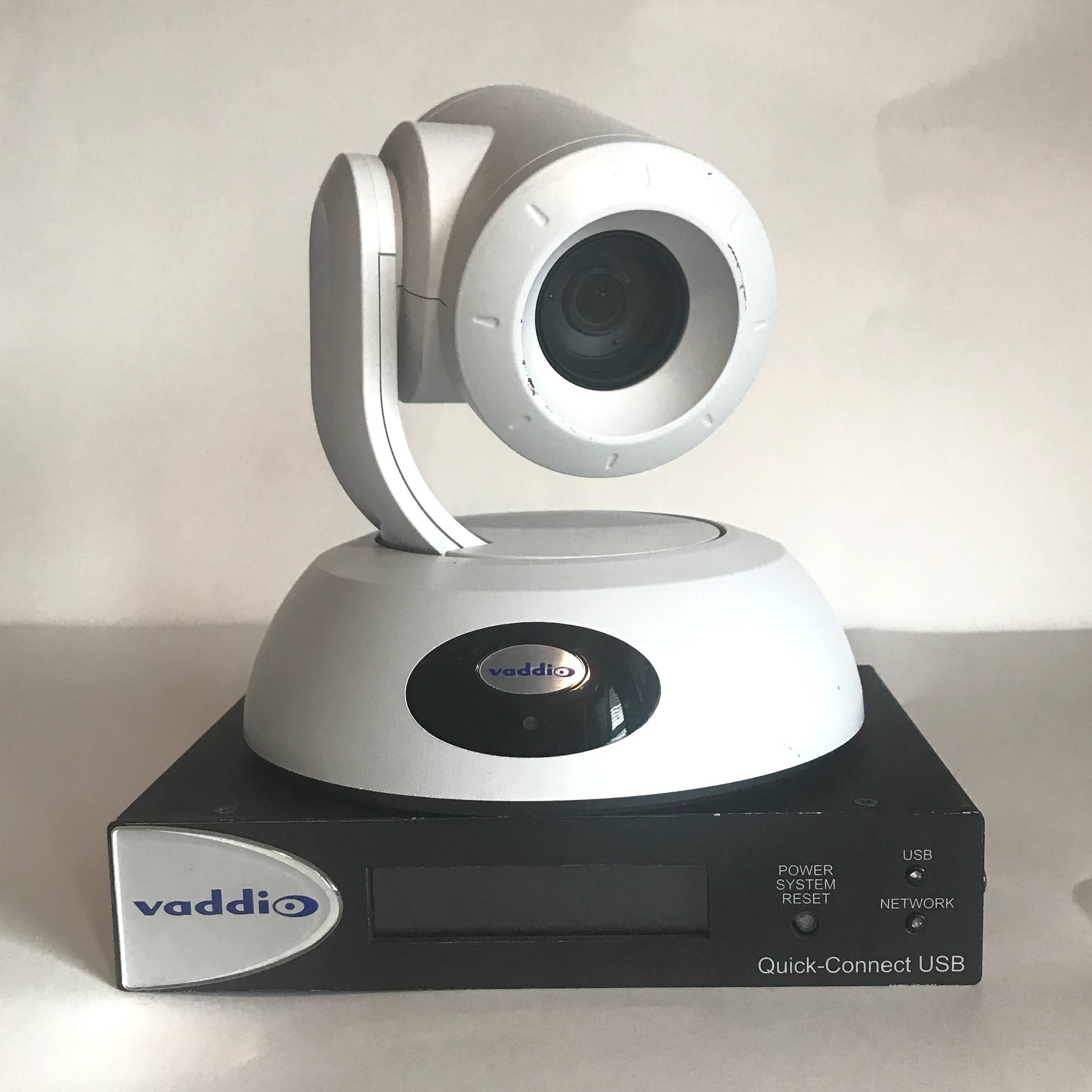Vaddio RoboSHOT 30 HDMI PTZ Robo Camera System (White) with HDMI Interface