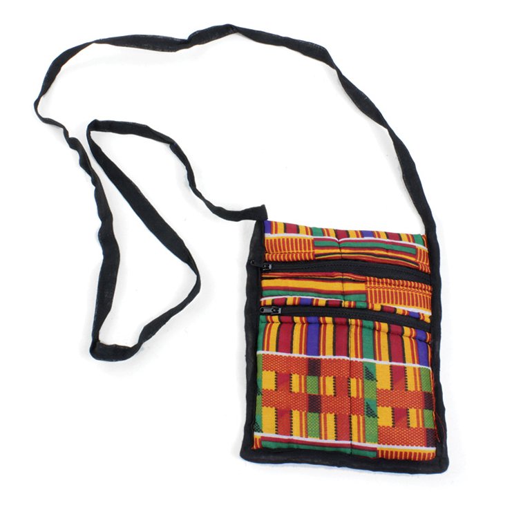 Small African Print Travel Bag: ASSORTED