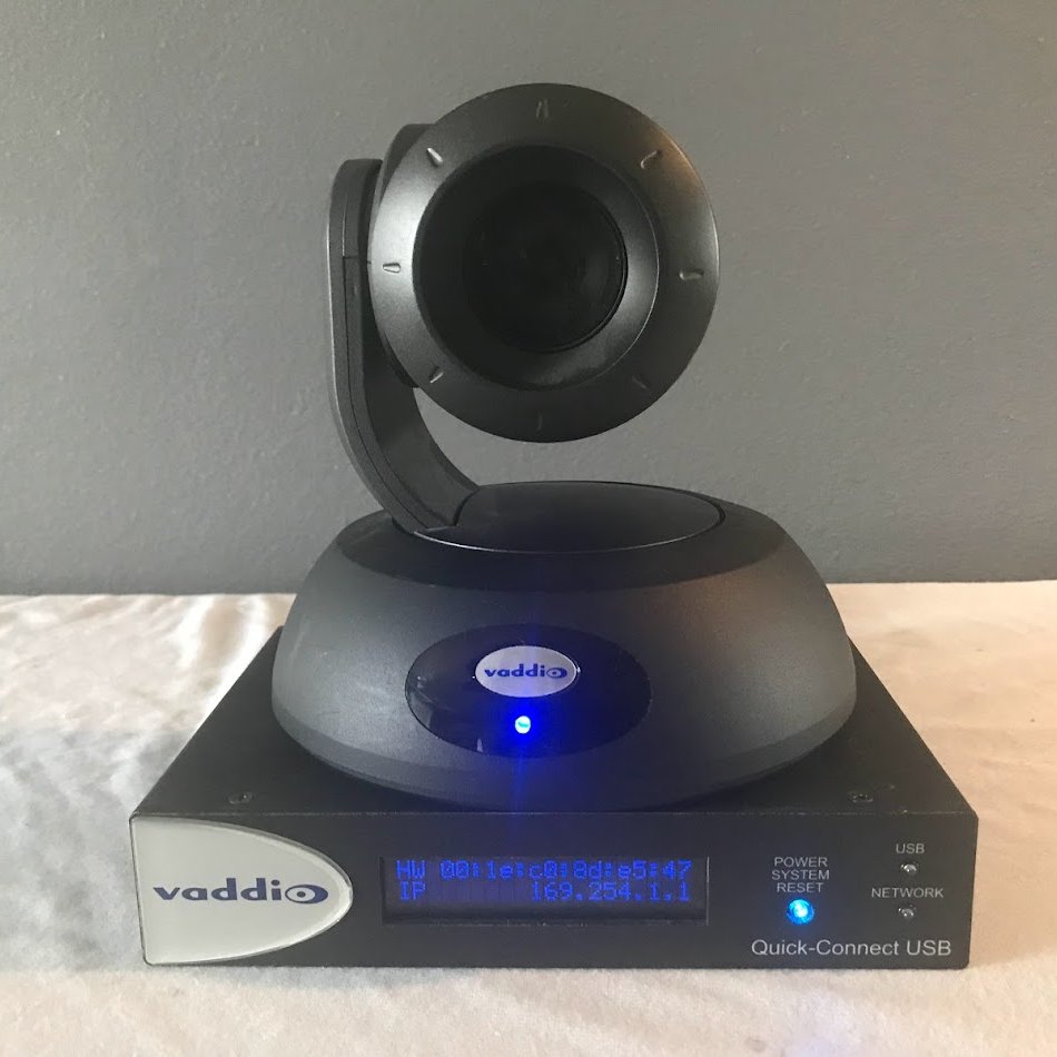 Vaddio RoboSHOT30 PTZ Robo Camera System With USB Quick connect Interface