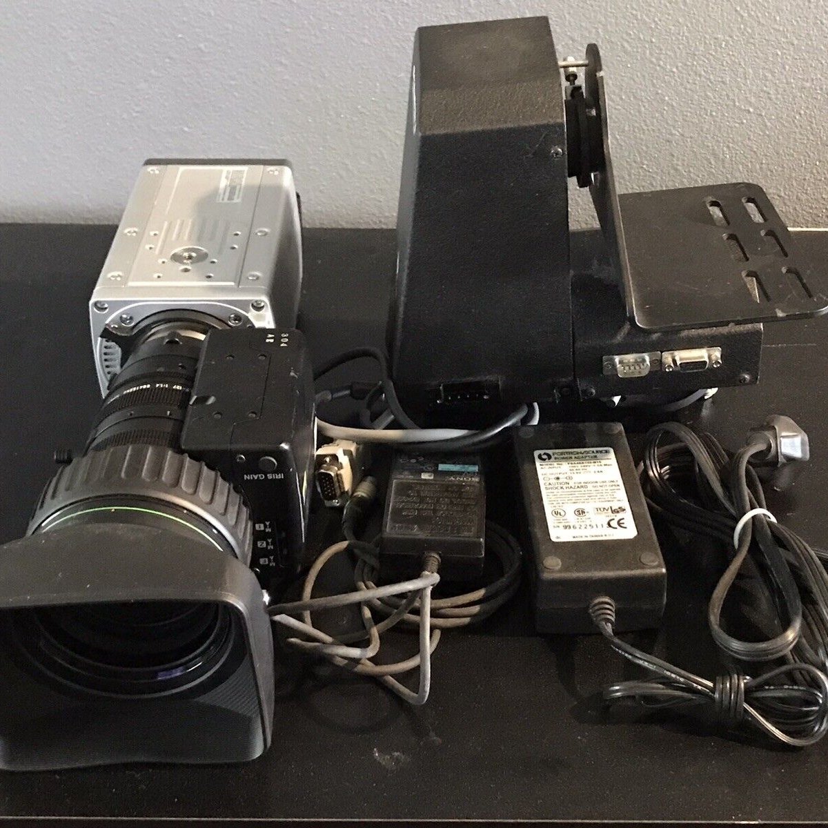 Sony HDC-X300 HD 1/2" portable studio camera with Canon YH19 X 6.7 KTS SX14 Lens