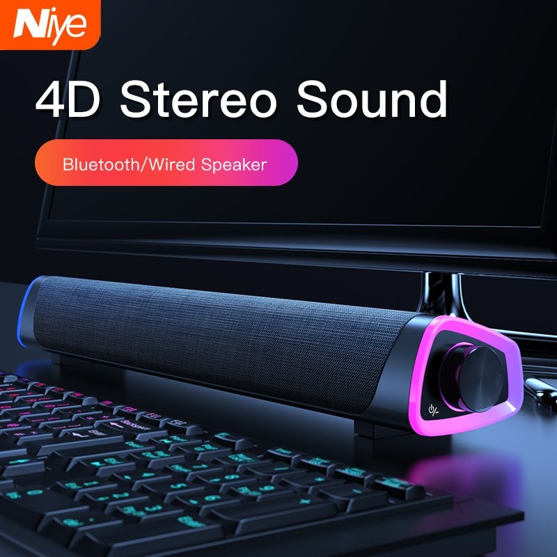Speaker Bar Stereo Sound subwoofer Bluetooth Speaker
